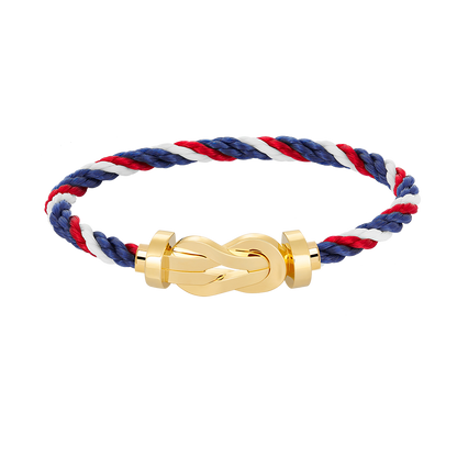[Solara Jewelry]CHANCE LARGE 8 FIGURE BUCKLE NO DIAMOND BRACELET GOLD