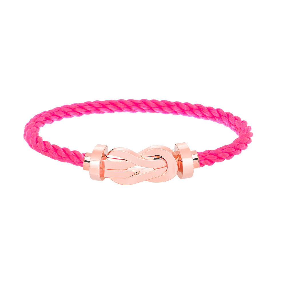 [Solara Jewelry]CHANCE LARGE 8 FIGURE BUCKLE NO DIAMOND BRACELET ROSE GOLD