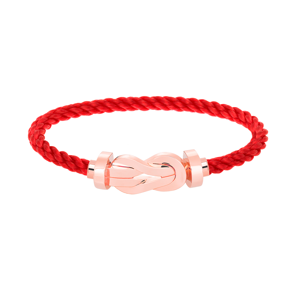 [Solara Jewelry]CHANCE LARGE 8 FIGURE BUCKLE NO DIAMOND BRACELET ROSE GOLD