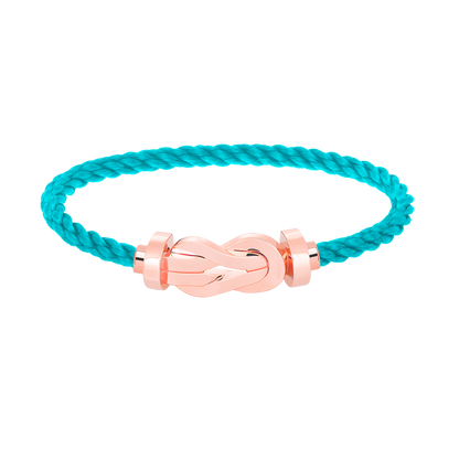 [Solara Jewelry]CHANCE LARGE 8 FIGURE BUCKLE NO DIAMOND BRACELET ROSE GOLD