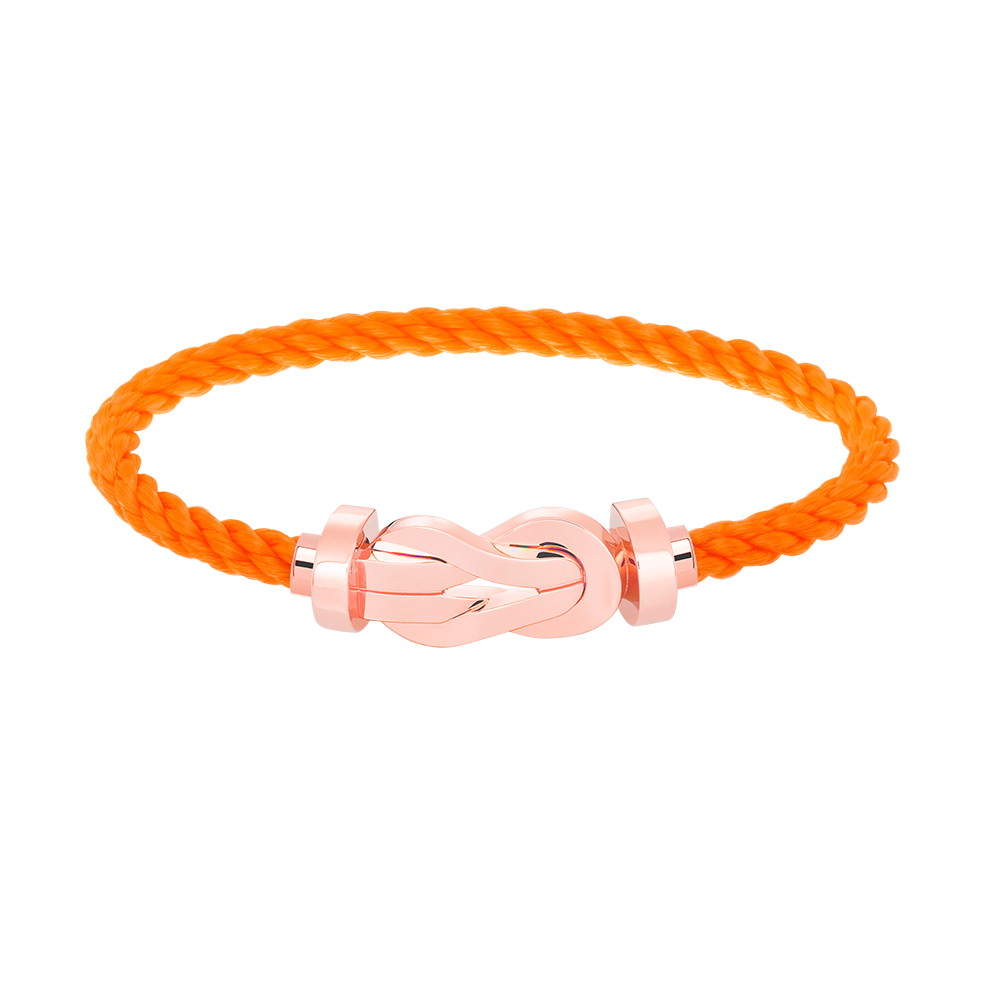 [Solara Jewelry]CHANCE LARGE 8 FIGURE BUCKLE NO DIAMOND BRACELET ROSE GOLD