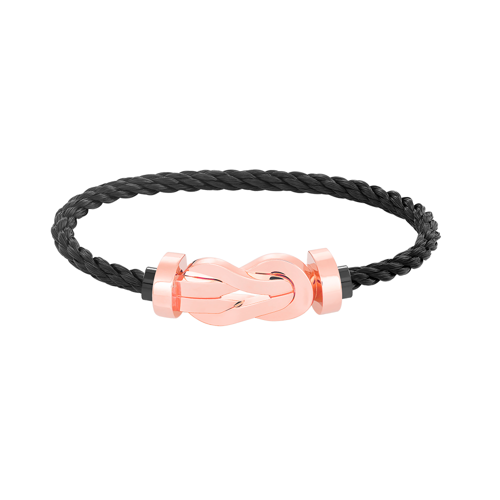 [Solara Jewelry]CHANCE LARGE 8 FIGURE BUCKLE NO DIAMOND BRACELET ROSE GOLD