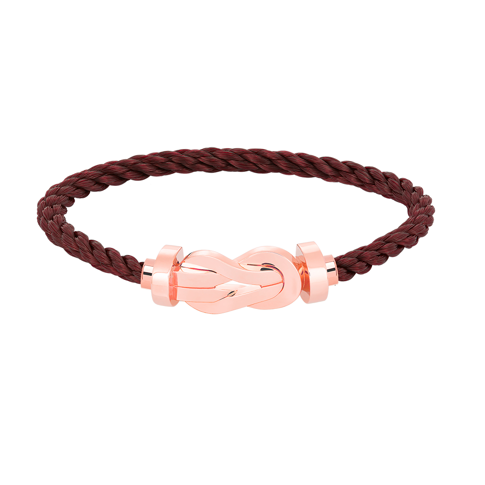 [Solara Jewelry]CHANCE LARGE 8 FIGURE BUCKLE NO DIAMOND BRACELET ROSE GOLD