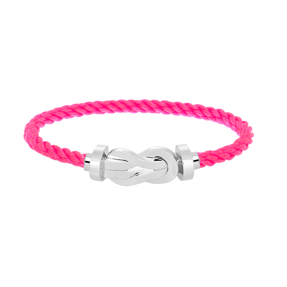 [Solara Jewelry]CHANCE LARGE 8 FIGURE BUCKLE NO DIAMOND BRACELET SILVER
