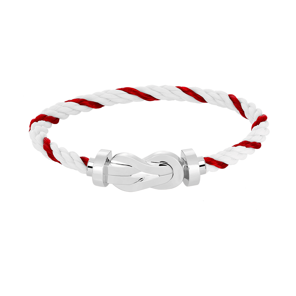 [Solara Jewelry]CHANCE LARGE 8 FIGURE BUCKLE NO DIAMOND BRACELET SILVER