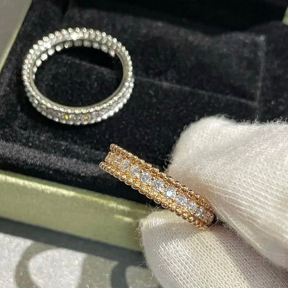 [Solara Jewelry]PERLEE DIAMOND ROSE GOLD RING