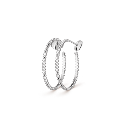 [Solara jewelry] SMOOTH BEAD STUD EARRINGS