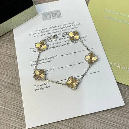 [Solara Jewelry]CLOVER 5 MOTIFS CHRISTMAS LIMITED EDITION BRACELET