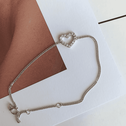 [Solara Jewelry]Heart Shape Lover Bracelet