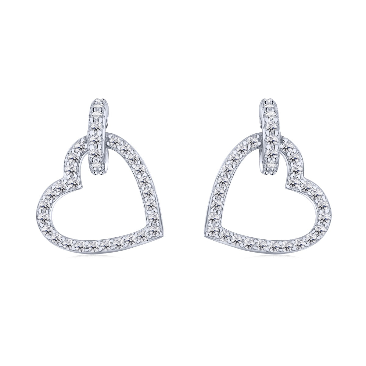 [Solara Jewelry]Dainty Heart Shape Earrings