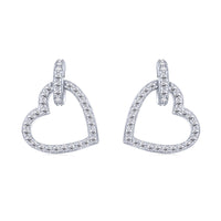 [Solara Jewelry]かわいらしいハート形ピアス