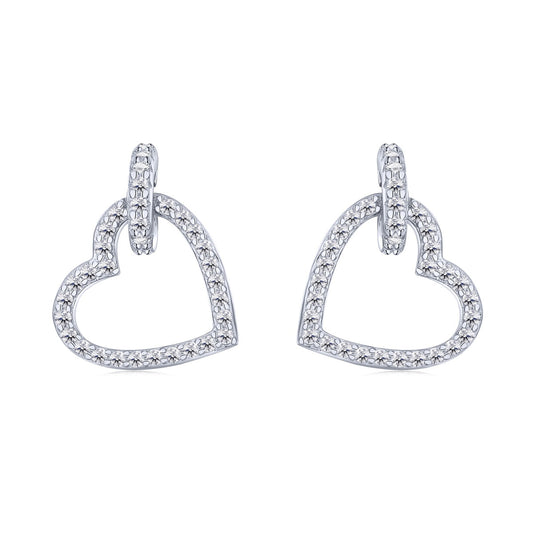[Solara Jewelry]Dainty Heart Shape Earrings