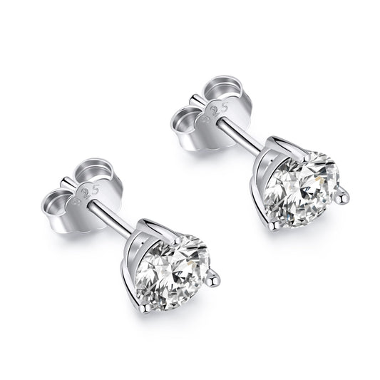 [Solara Jewelry]Dainty Round Shape Earrings