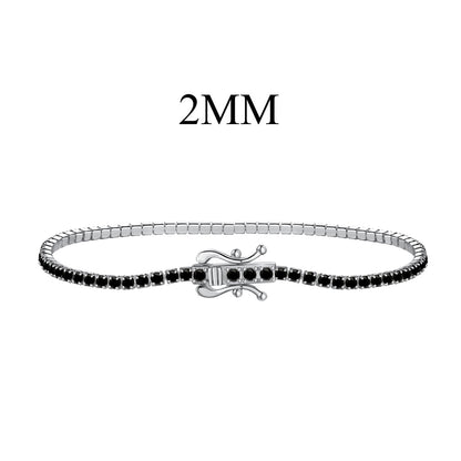 [Solara Jewelry]Radiant Colorful Round Cut Party Bracelet