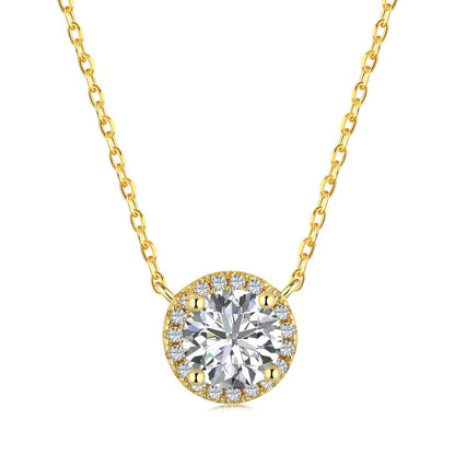 [Solara Jewelry]Luxurious Round Cut Necklace