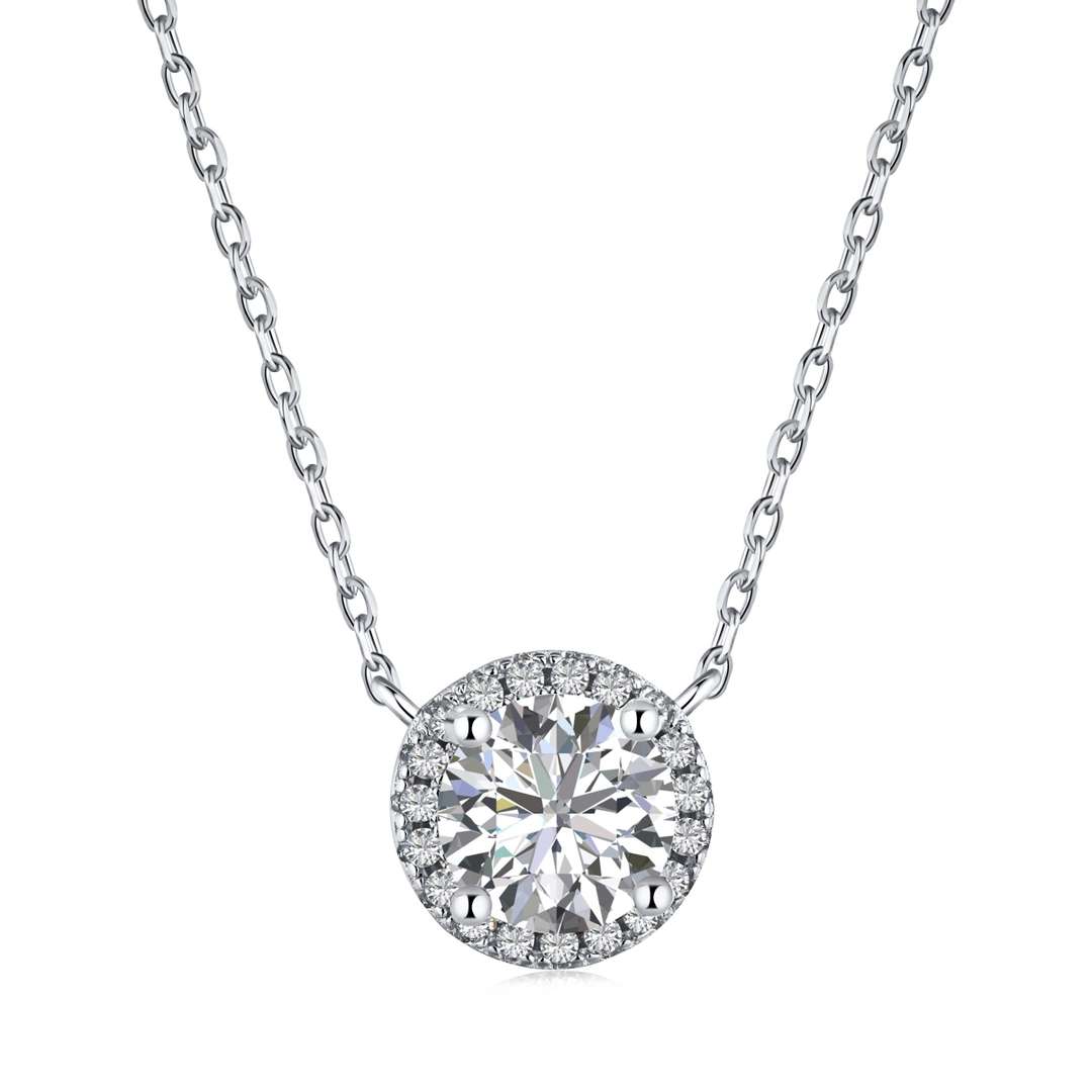 [Solara Jewelry]Luxurious Round Cut Necklace