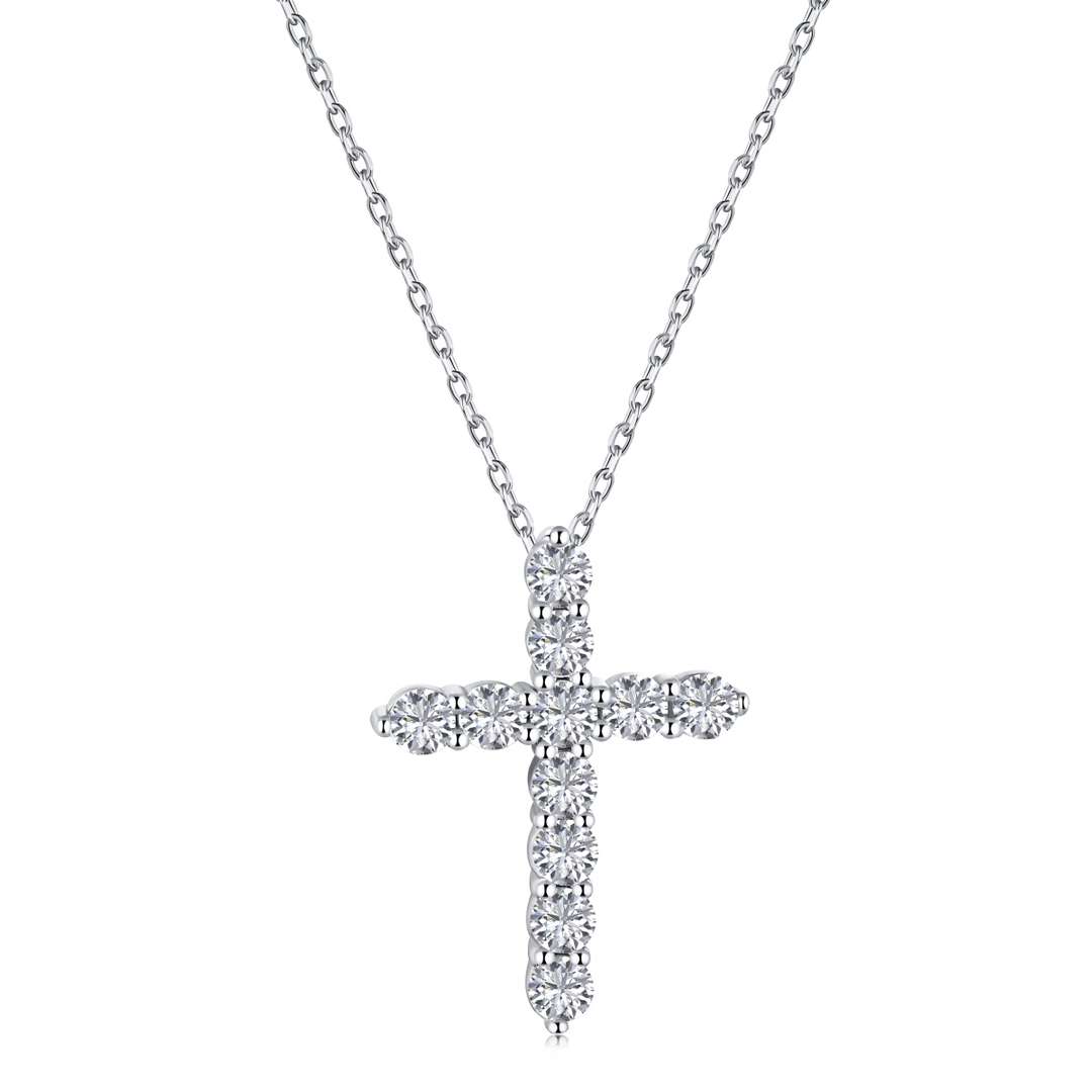 [Solara Jewelry]Unique Cross Shape Necklace