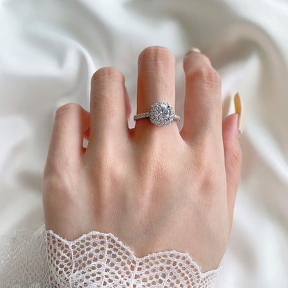 [Solara Jewelry]Dazzling Resplendent Round Cut Wedding Ring