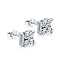 [Solara Jewelry]Delicate Square Shape Earrings