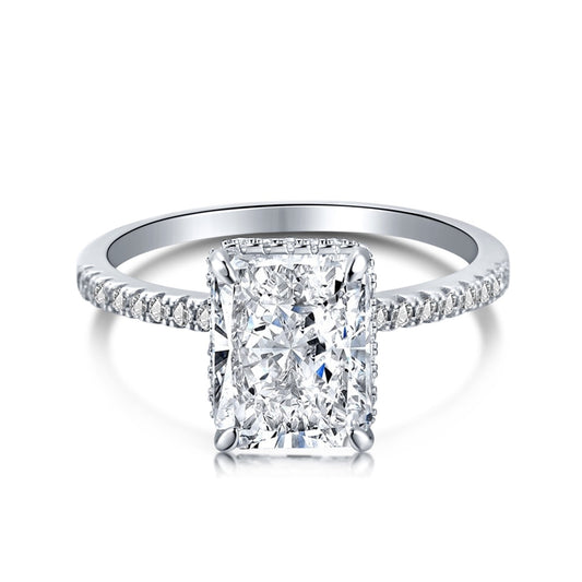[Solara Jewelrys ]4.0 Carat Luxurious Engagement Ring