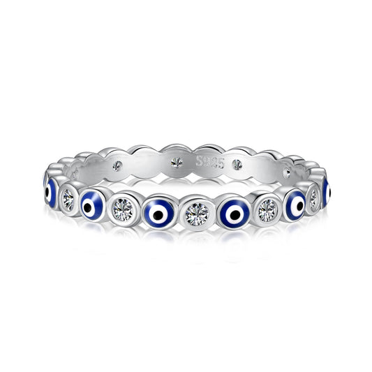 [Solara Jewelrys ]Sparkling Vibrant Round Shape Daily Ring