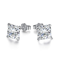 [ソララジュエリー]装飾的なスクエア型ピアス