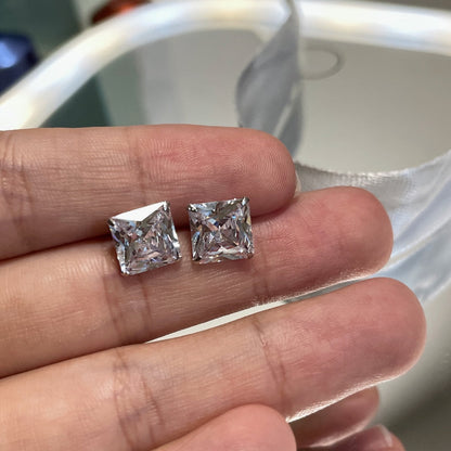 [Solara Jewelry]Ornate Square Shape Earrings