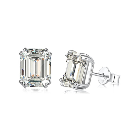 [Solara Jewelry]Dazzling Square Shape Earrings