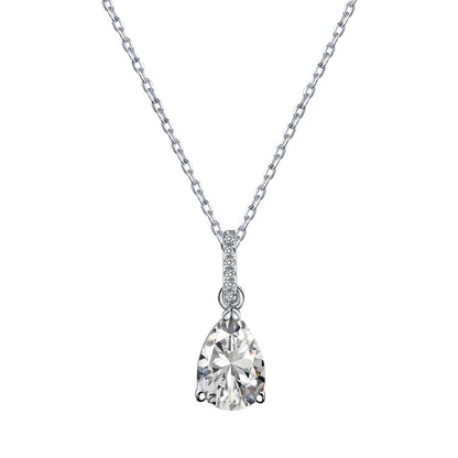 [Solara Jewelry]Delicate Water Drop Shape Fashion Necklace
