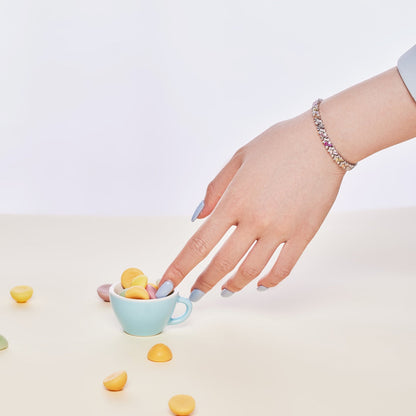 [Solara Jewelry]Dazzling Unique Multi Shape Daily Bracelet