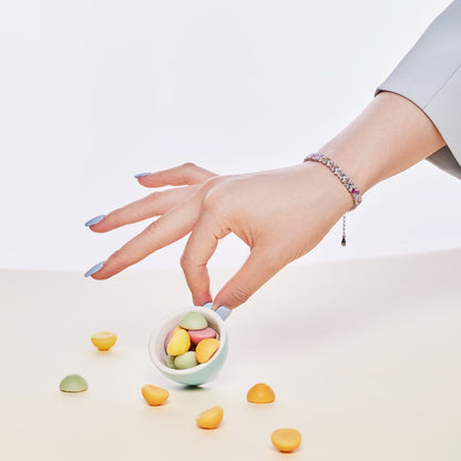 [Solara Jewelry]Dazzling Unique Multi Shape Daily Bracelet