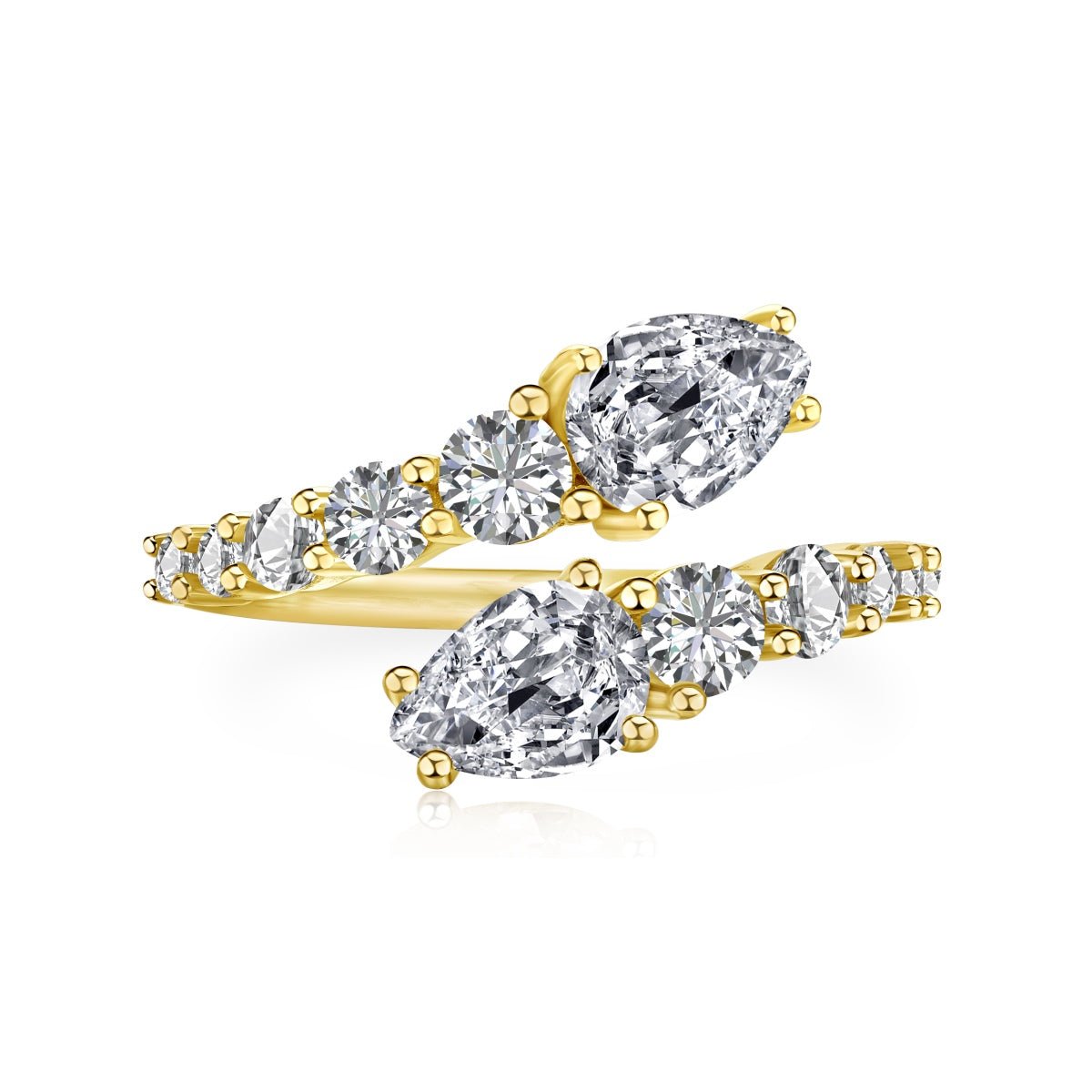 [Solara Jewelry]Delicate Lively Snake Shape Daily Ring