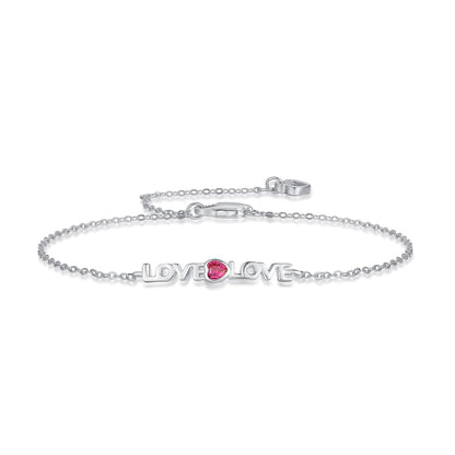 [Solara Jewelry]Romantic Heart Shape Lover Bracelet