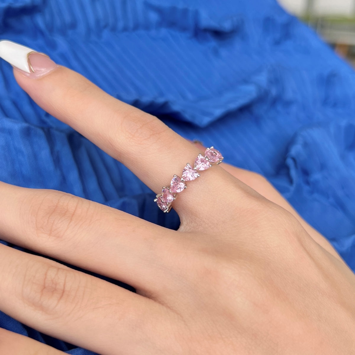 [Solara Jewelrys ]0.25 Carat Radiant Romance Heart Cut Lover Ring