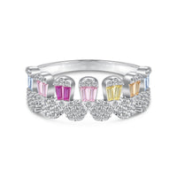 [Solara Jewelry]Gorgeous Radiant Cut Daily Ring
