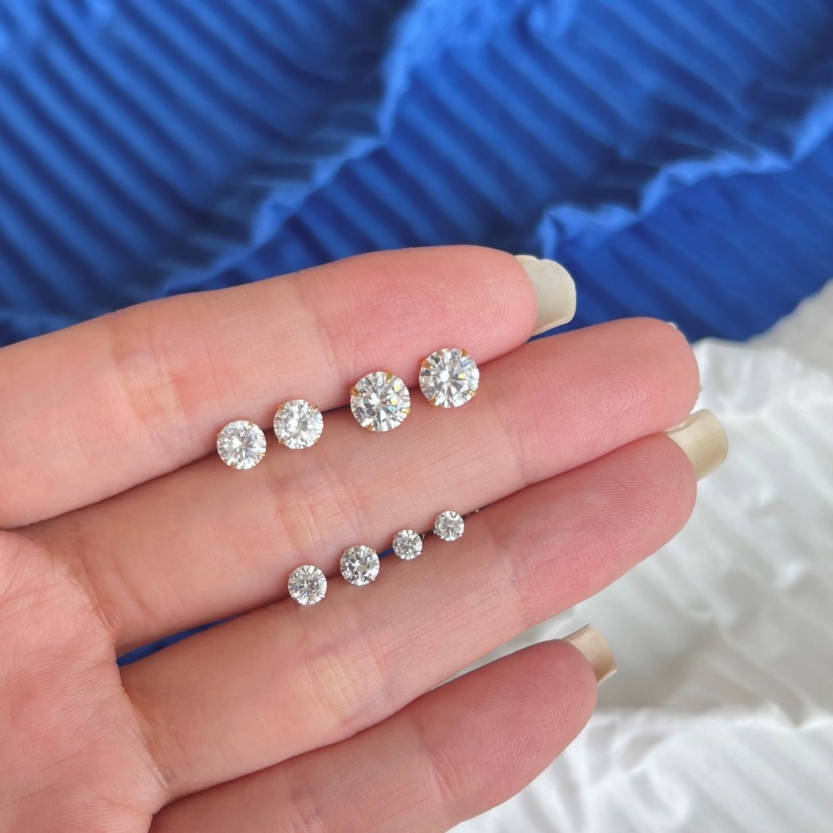 [Solara Jewelry]Unique U-Shaped Ear Bone Earrings