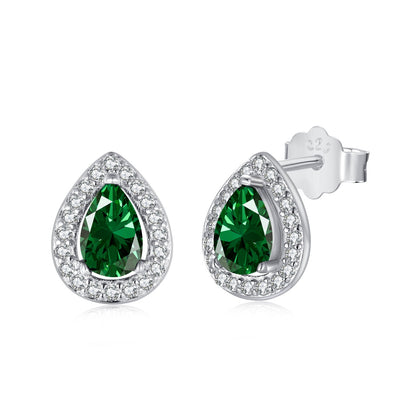 [Solara Jewelry]Luxurious Water Drop Shape Earrings