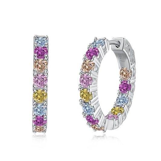 [Solara Jewelrys ]Unique Round Cut Daily Earrings