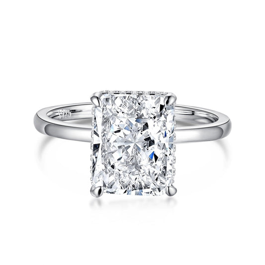 [Solara Jewelrys ]4.0 Carat Ornate Enchanting Radiand Cut Banquet Ring