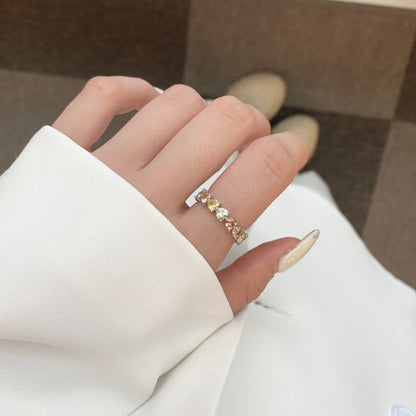 [Solara Jewelrys ]0.25 Carat Radiant Romance Heart Cut Lover Ring
