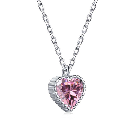 [Solara Jewelry]Ornate Heart Shape Necklace
