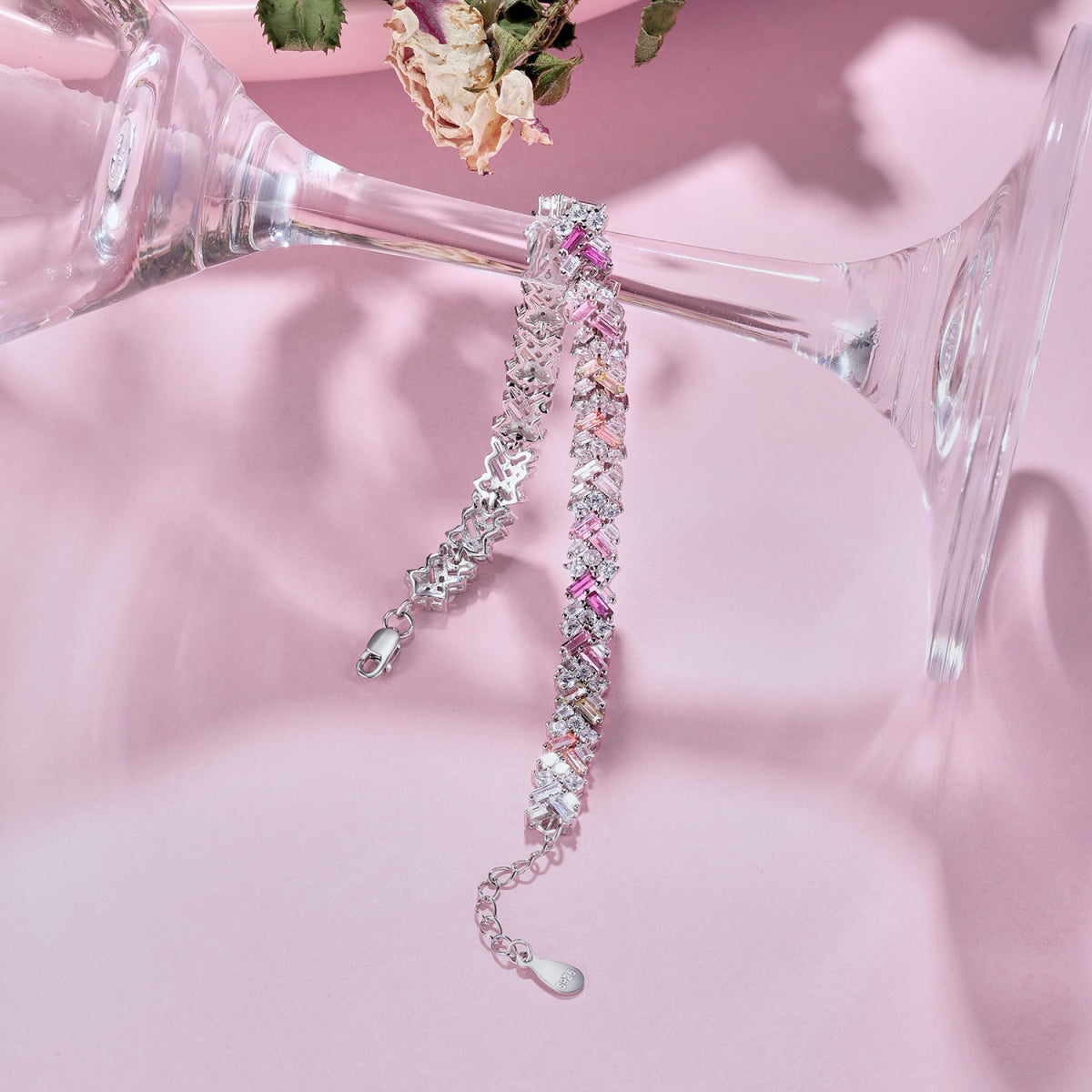 [Solara Jewelry]Dazzling Unique Multi Shape Daily Bracelet