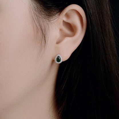 [Solara Jewelry]Luxurious Water Drop Shape Earrings