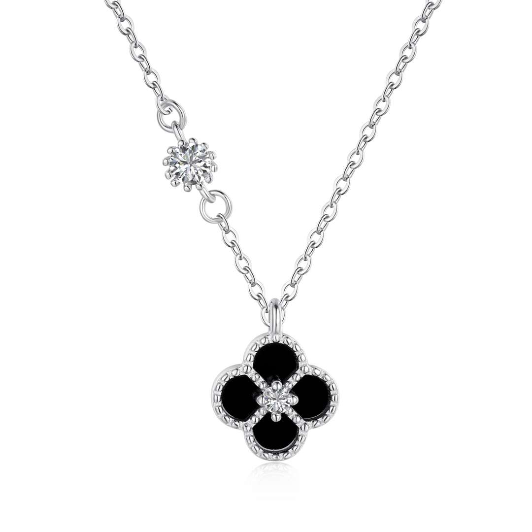 [Solara Jewelry]Delicate Flower Shape Necklace