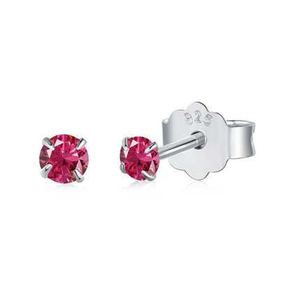 [Solara Jewelry]Delicate Solitaire Earrings