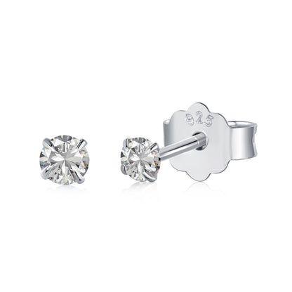 [Solara Jewelry]Delicate Solitaire Earrings