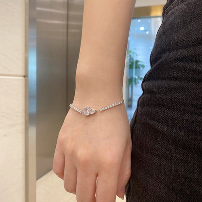 [Solara Jewelry]Dazzling Unique Multi Shape Lover Bracelet