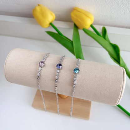 [Solara Jewelry]Luxurious Heart Of The Ocean Bracelet