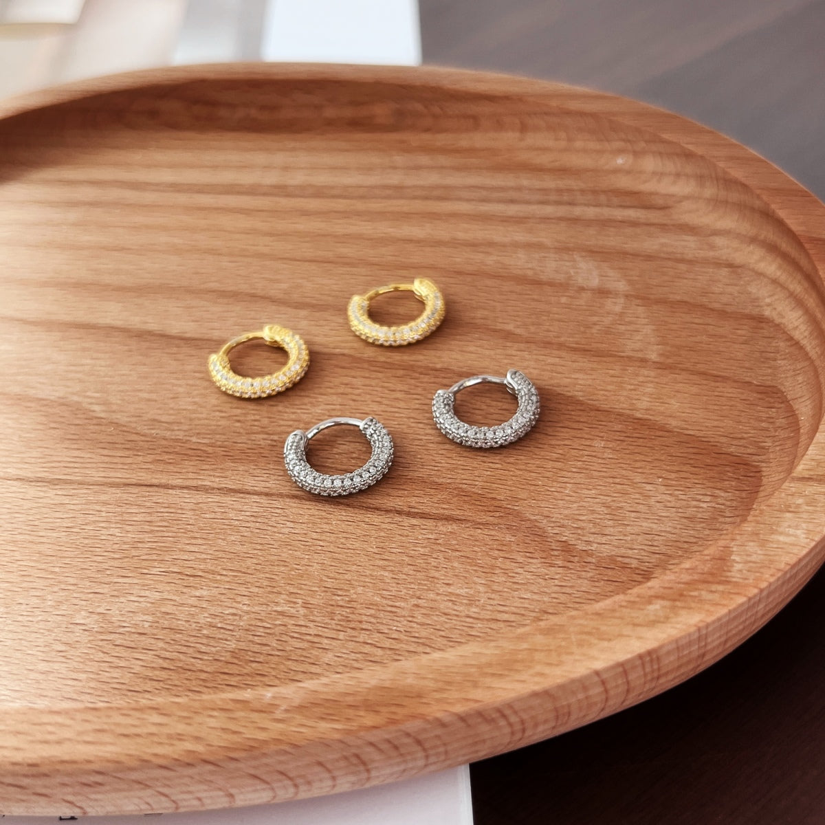 [Solara Jewelry]Delicate Versatile Daily Earrings