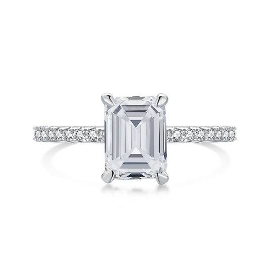 [Solara Jewelrys ]2.0 Carat Scintillating Ornate Radiant Cut Party Ring
